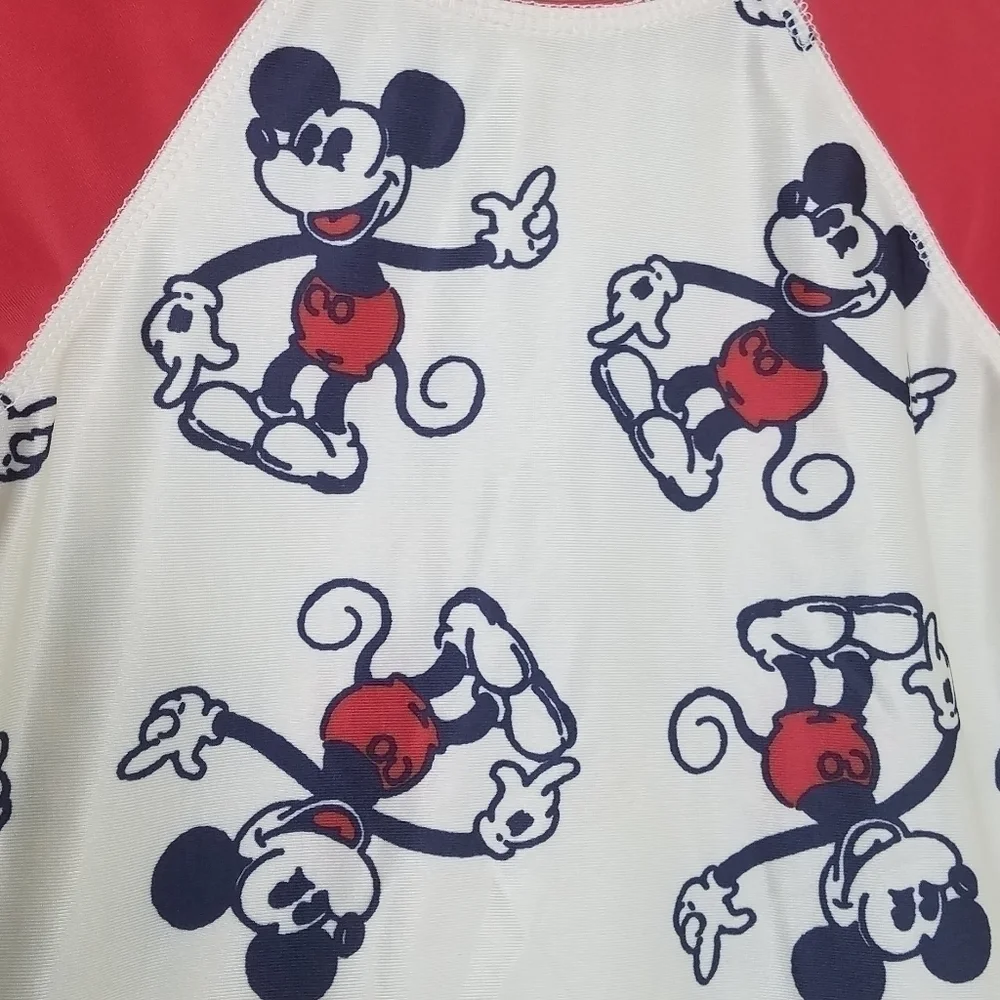 Junk Food Mickey Mouse Rashguard Swim Shirt 2T